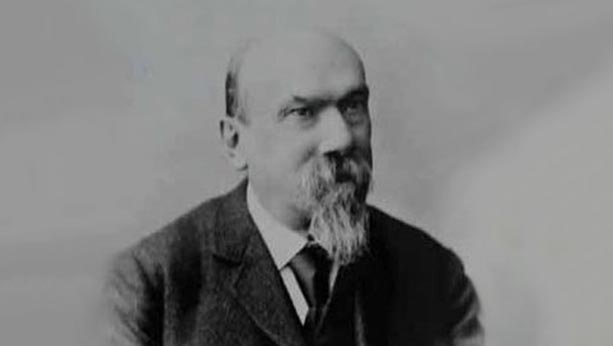 Black and white headshot from 1868 of Jean Tobler - creator of Toblerone.